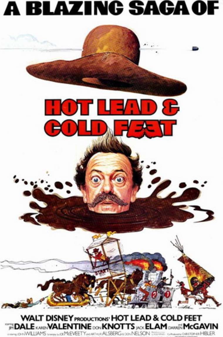 L'affiche du film Hot Lead and Cold Feet