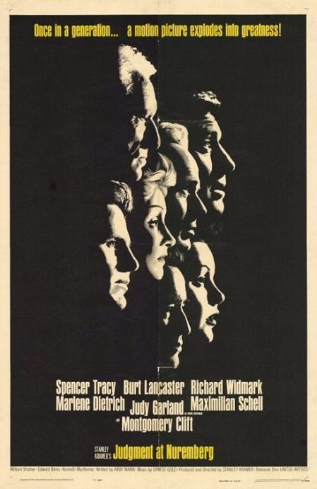 L'affiche du film Judgement at Nuremberg
