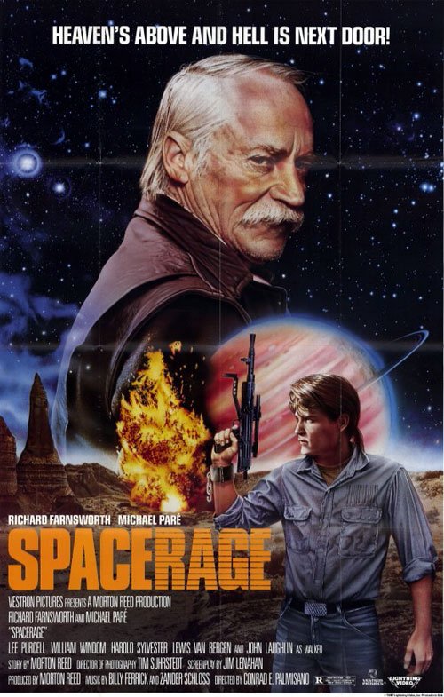 L'affiche du film Space Rage