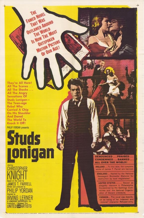 L'affiche du film Studs Lonigan