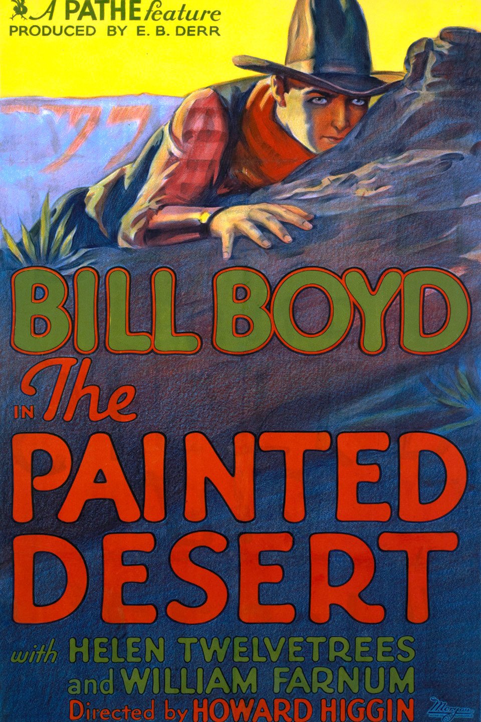 L'affiche du film The Painted Desert