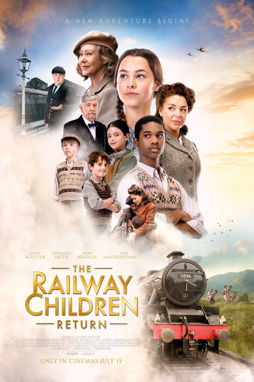 L'affiche du film The Railway Children Return