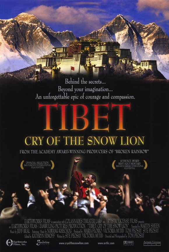 L'affiche du film Tibet: Cry of the Snow Lion
