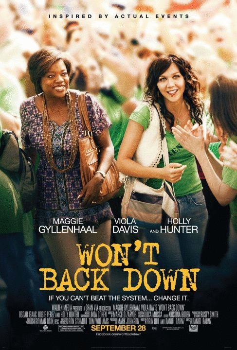 L'affiche du film Won't Back Down
