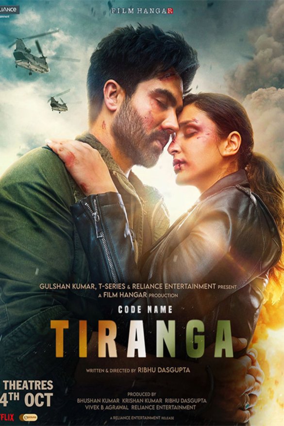 L'affiche originale du film Code Name: Tiranga en Hindi