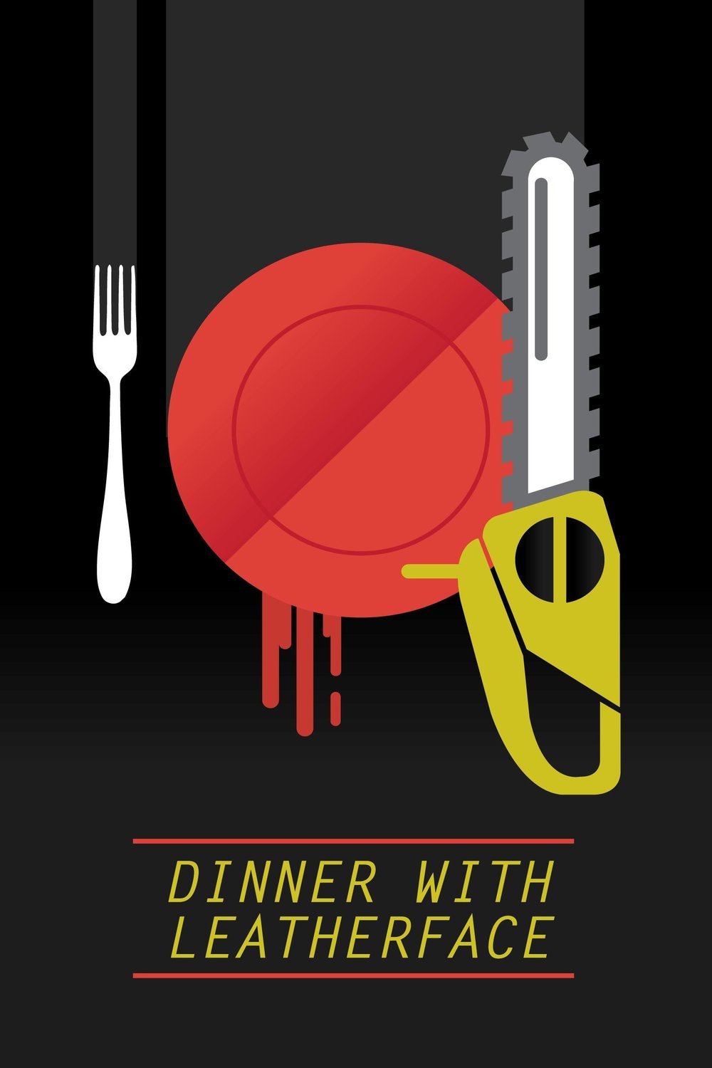 L'affiche du film Dinner with Leatherface