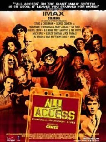 L'affiche du film All Access: Front Row. Backstage. Live!