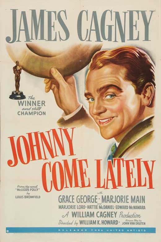 L'affiche du film Johnny Come Lately