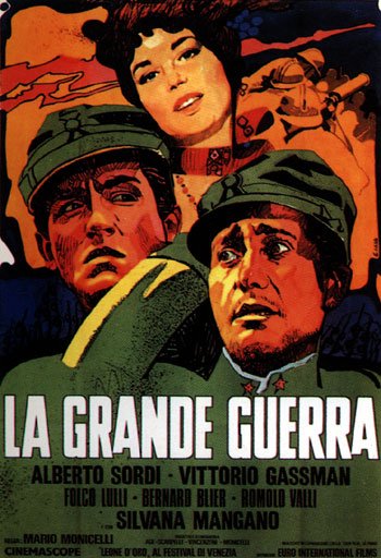 German poster of the movie The Great War