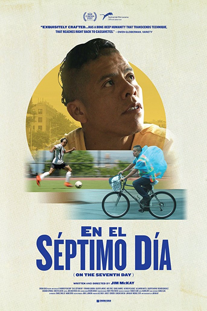 L'affiche originale du film On the Seventh Day en espagnol