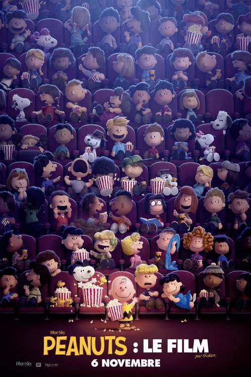 L'affiche du film Peanuts: Le film