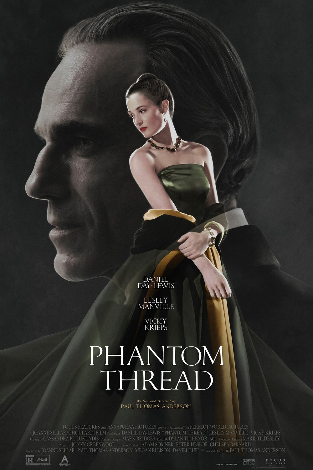 L'affiche du film Phantom Thread
