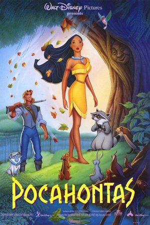 L'affiche du film Pocahontas