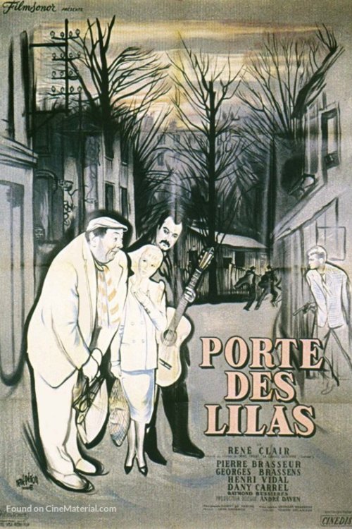 L'affiche du film Porte des Lilas