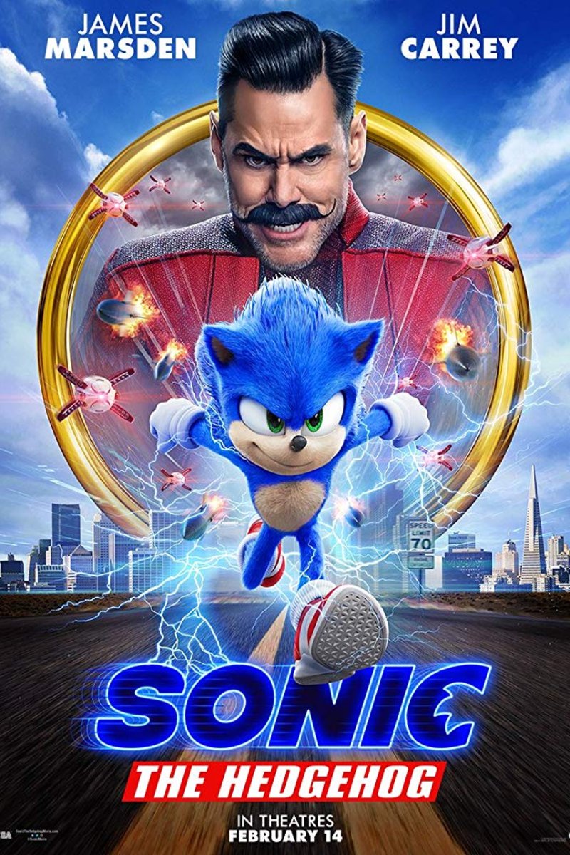 L'affiche du film Sonic the Hedgehog
