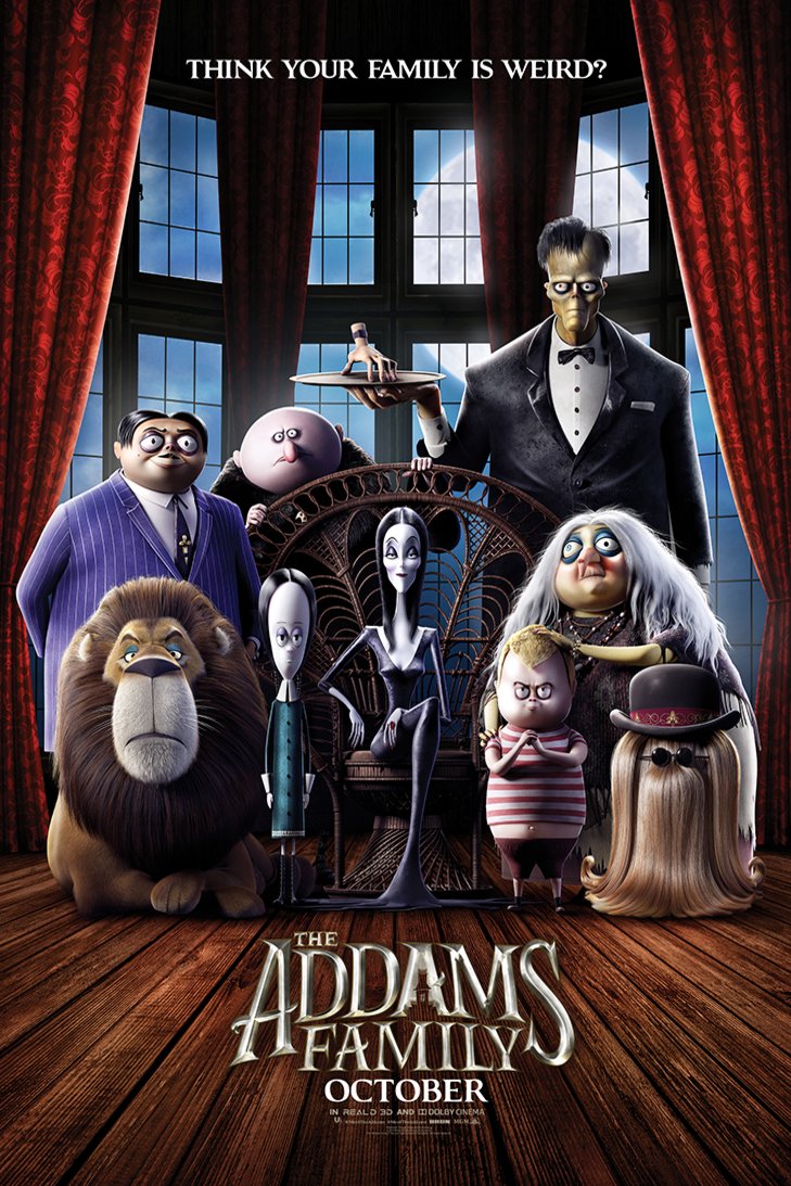 L'affiche du film The Addams Family