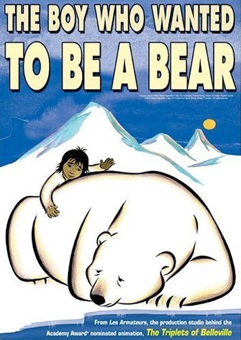 L'affiche du film L'Enfant qui voulait être un ours