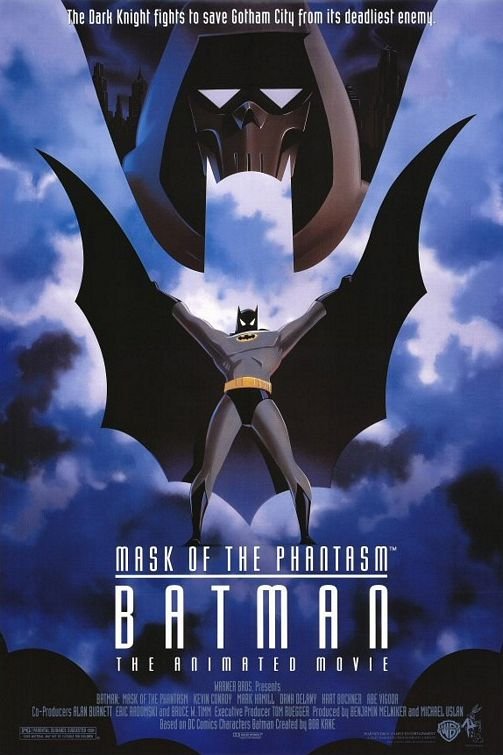 L'affiche du film Batman: Mask of the Phantasm