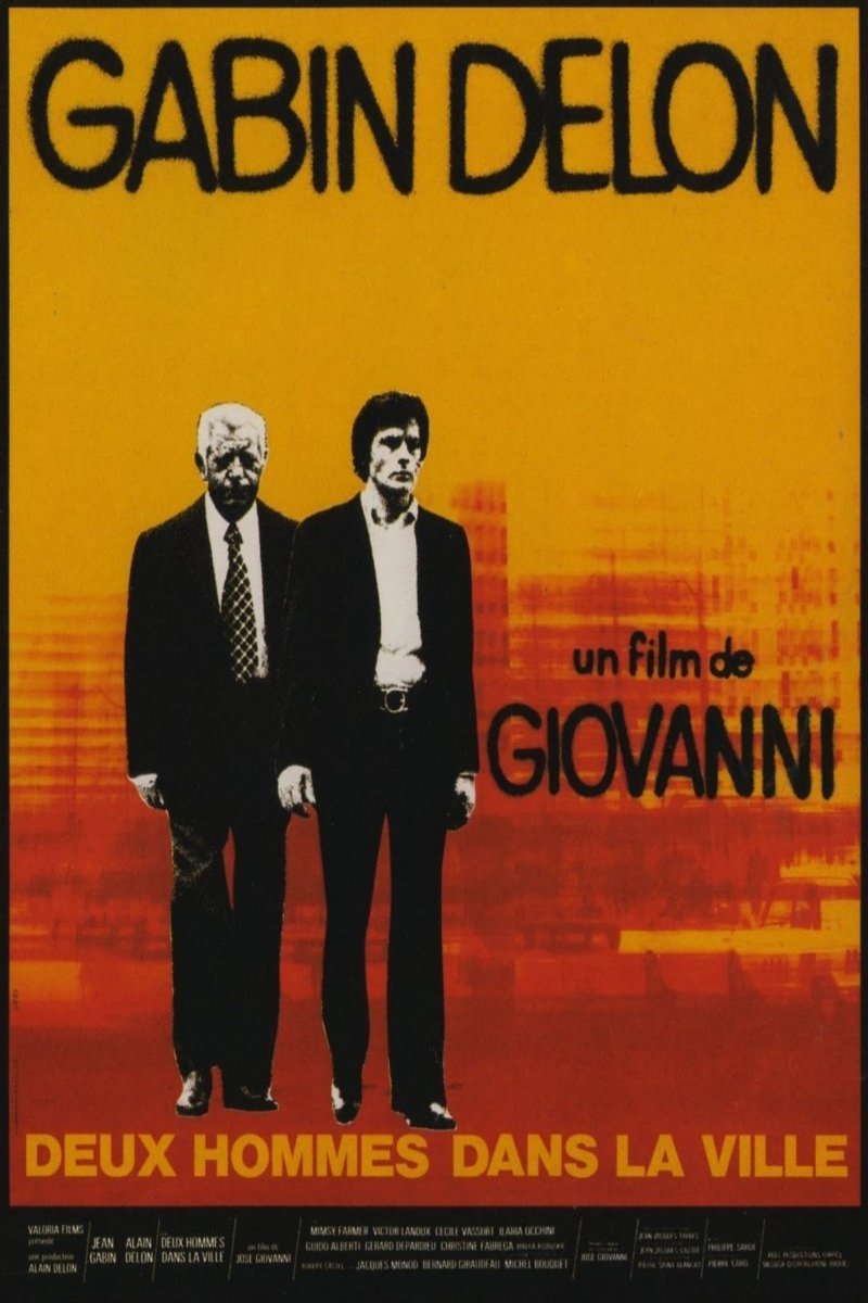 L'affiche du film Deux hommes dans la ville