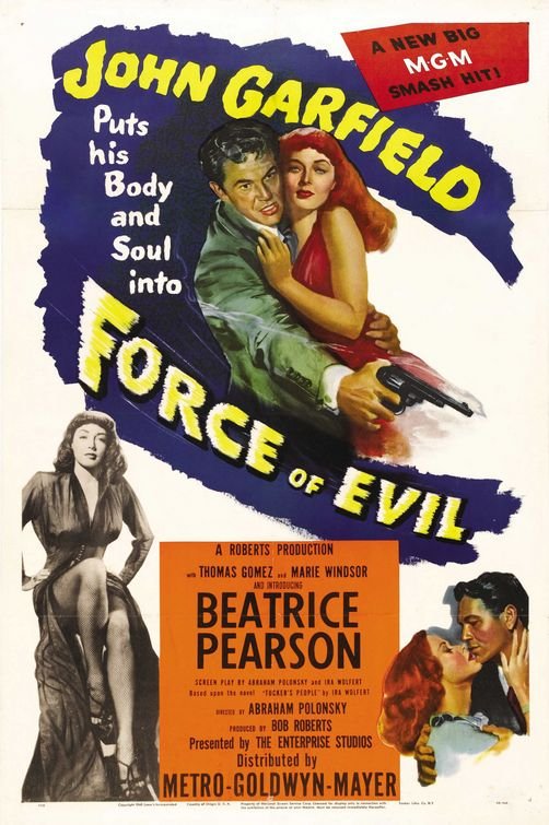 L'affiche du film Force of Evil