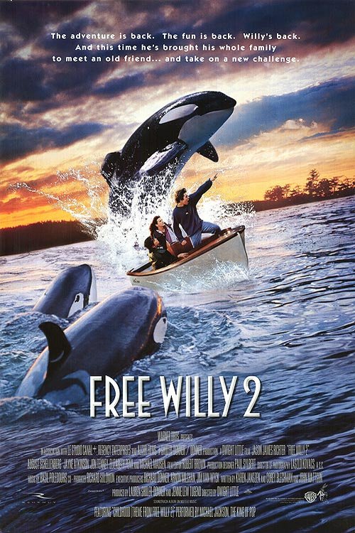 L'affiche du film Free Willy 2: The Adventure Home