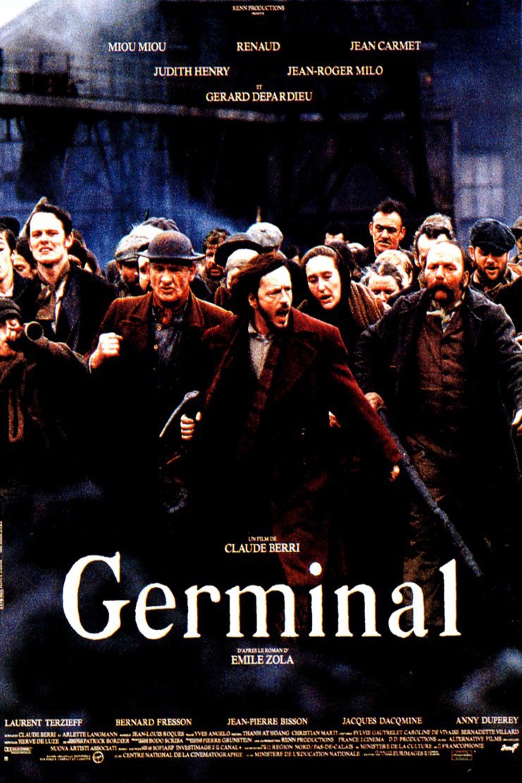 L'affiche du film Germinal