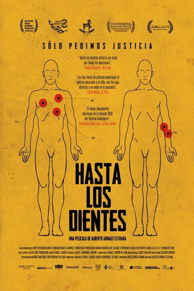 L'affiche originale du film Hasta los dientes en espagnol