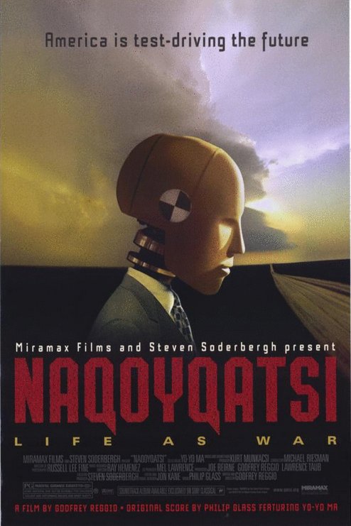 L'affiche du film Naqoyqatsi