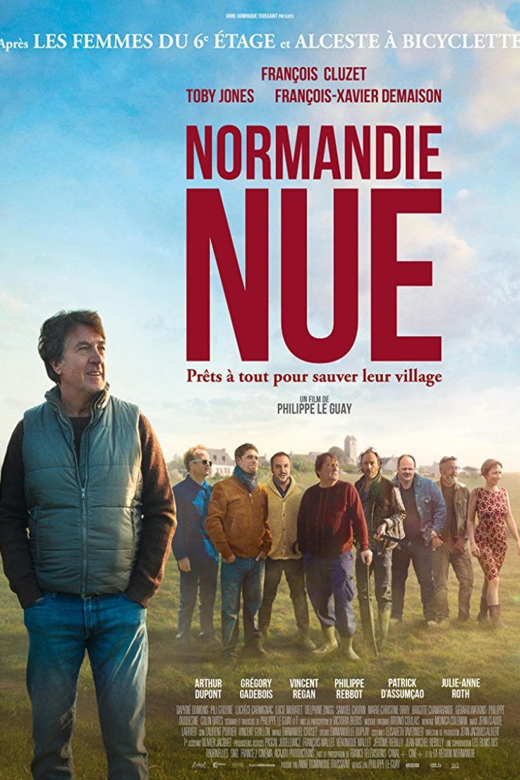 L'affiche du film Normandie nue