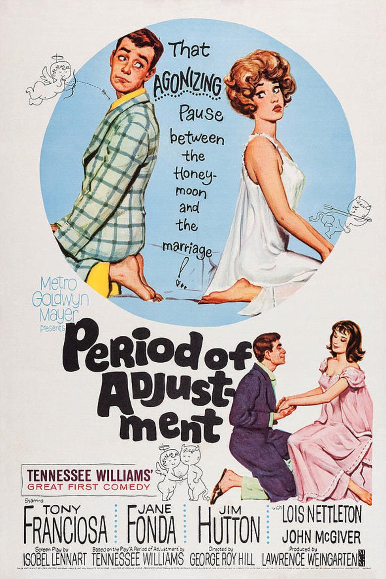L'affiche du film Period of Adjustment