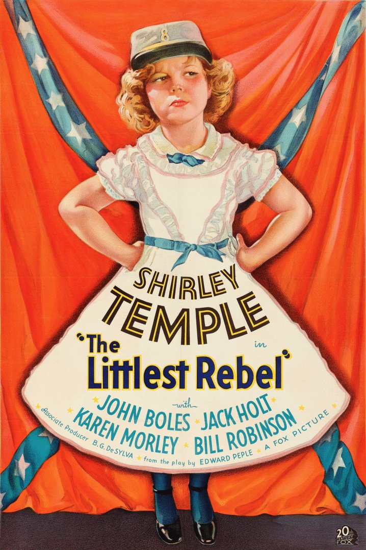L'affiche du film The Littlest Rebel