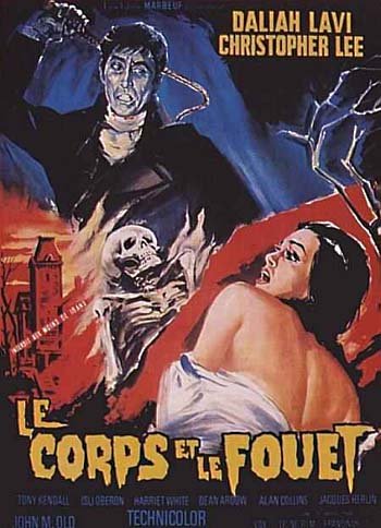 L'affiche originale du film La Frusta e il corpo en italien
