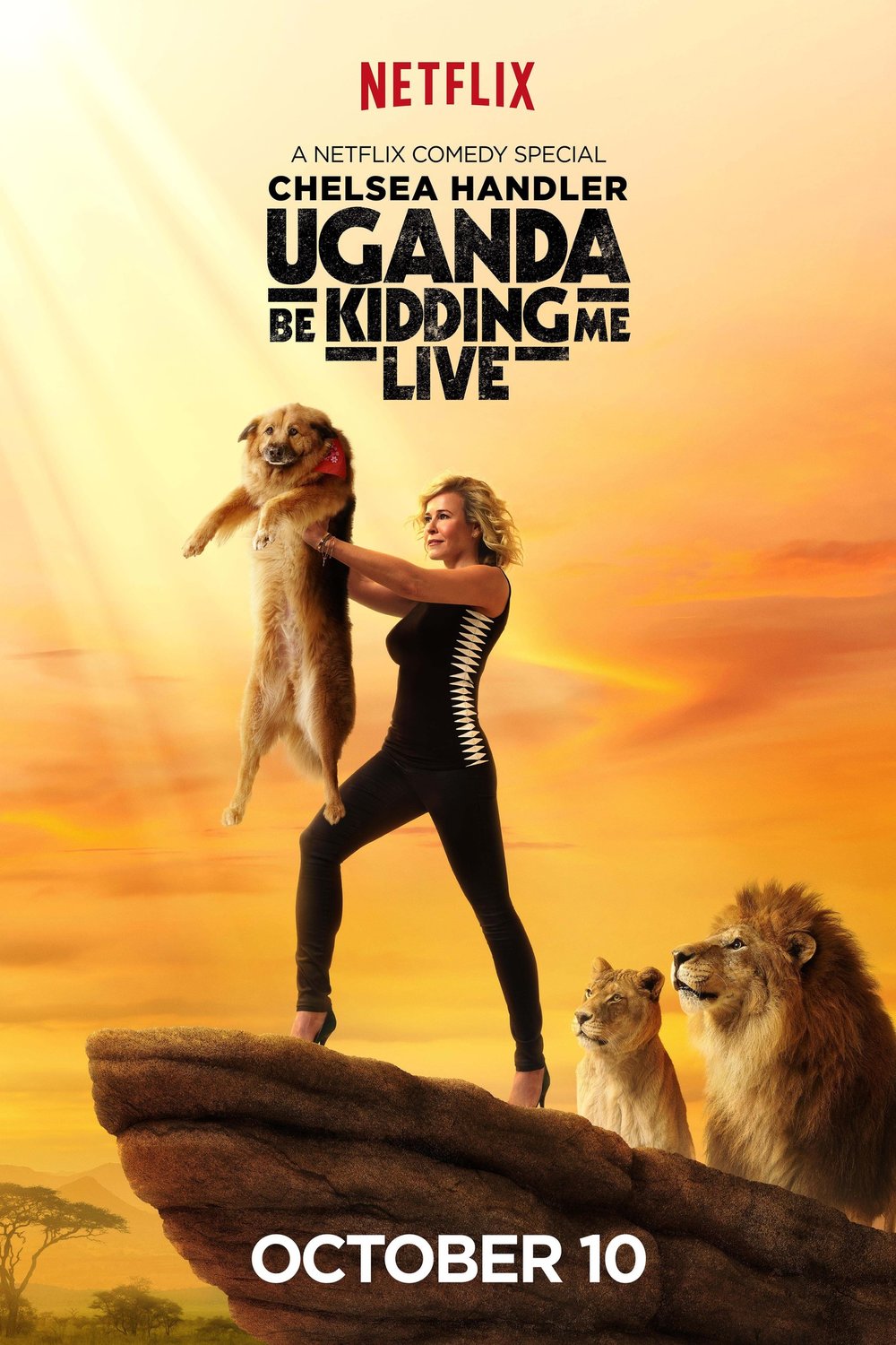 L'affiche du film Uganda Be Kidding Me Live