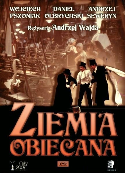 L'affiche originale du film Ziemia Obiecana en polonais