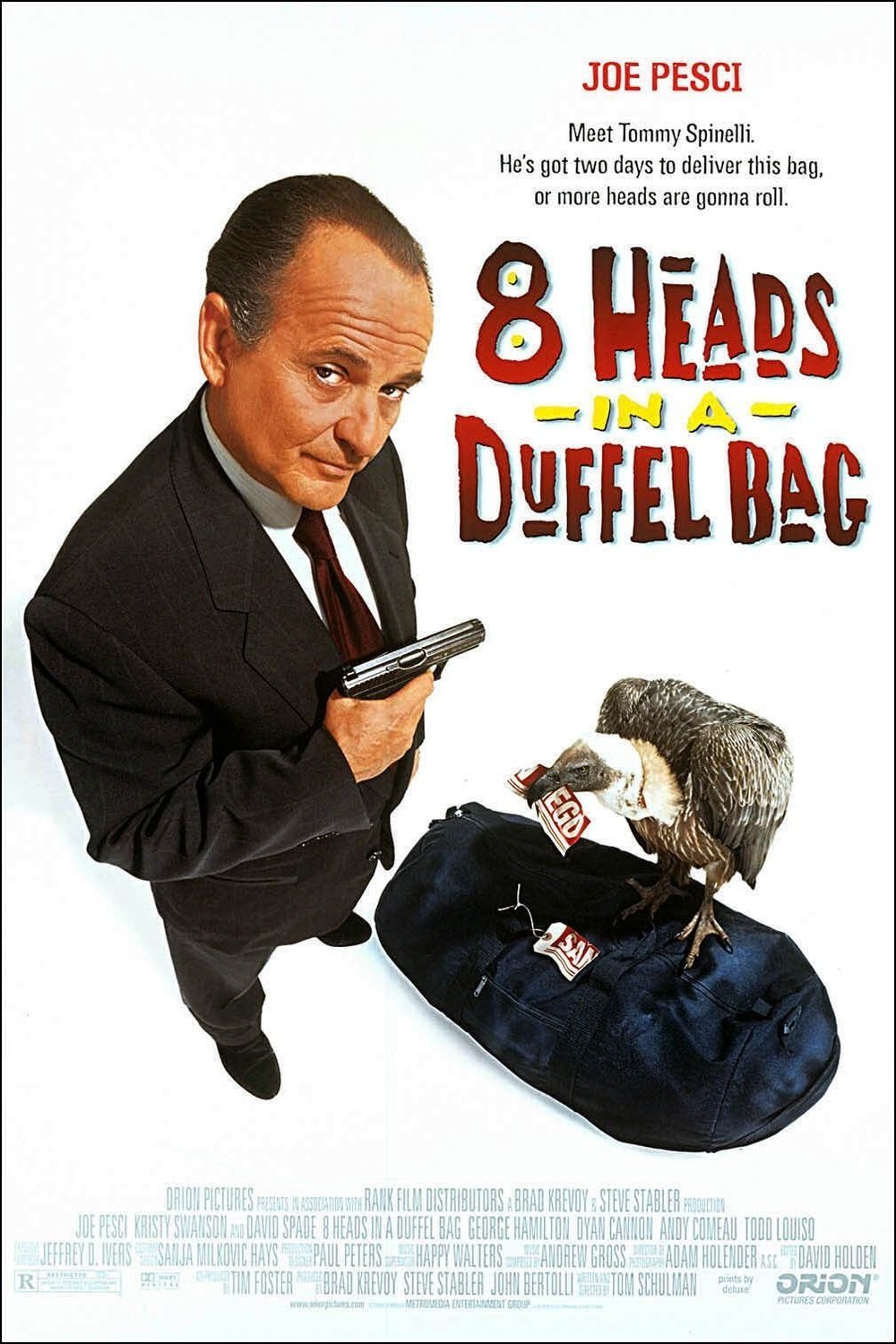 L'affiche du film 8 Heads in a Duffel Bag