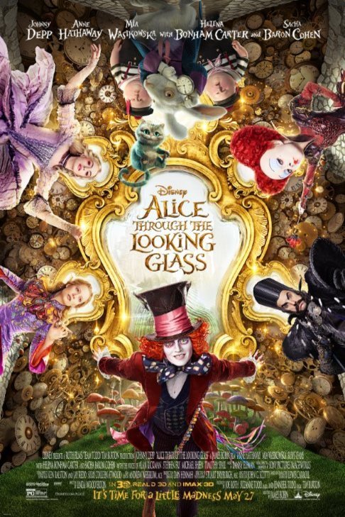 L'affiche du film Alice Through the Looking Glass