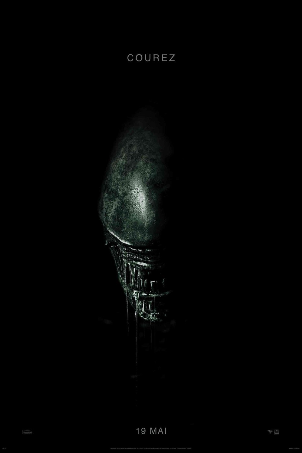 L'affiche du film Alien: Covenant