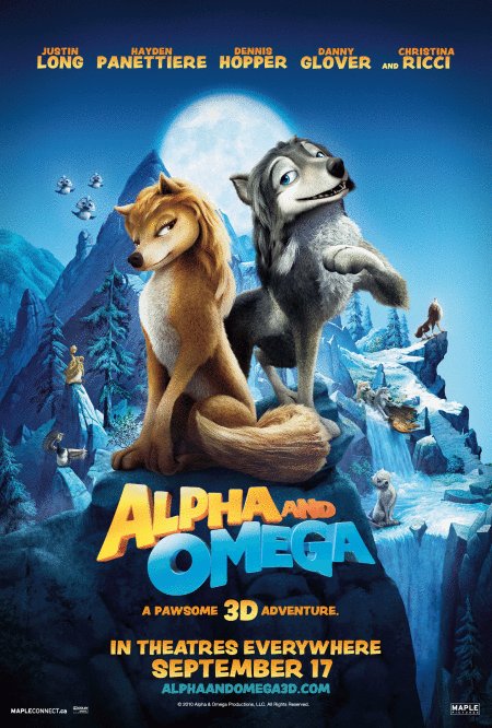 L'affiche du film Alpha and Omega