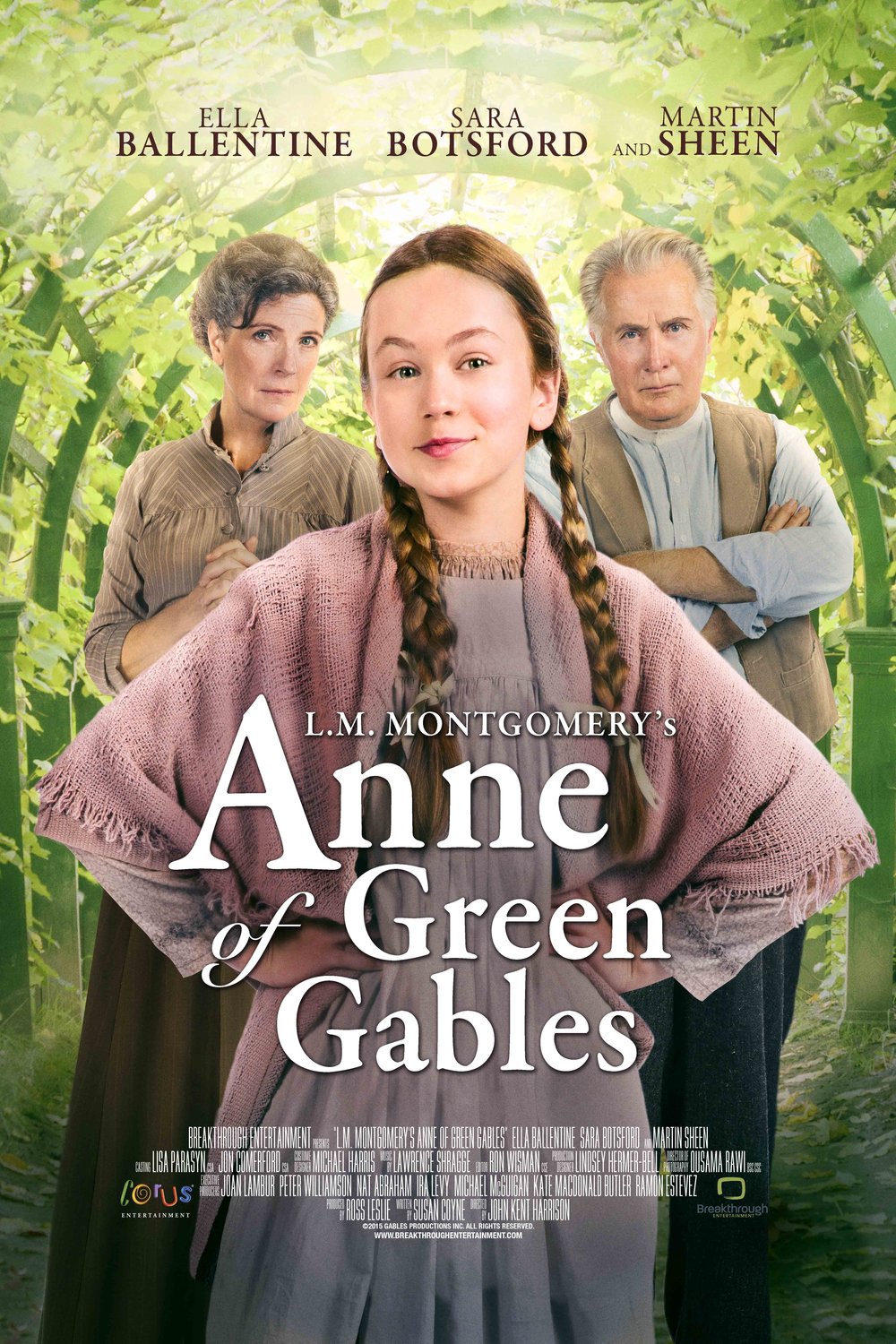 L'affiche du film Anne of Green Gables