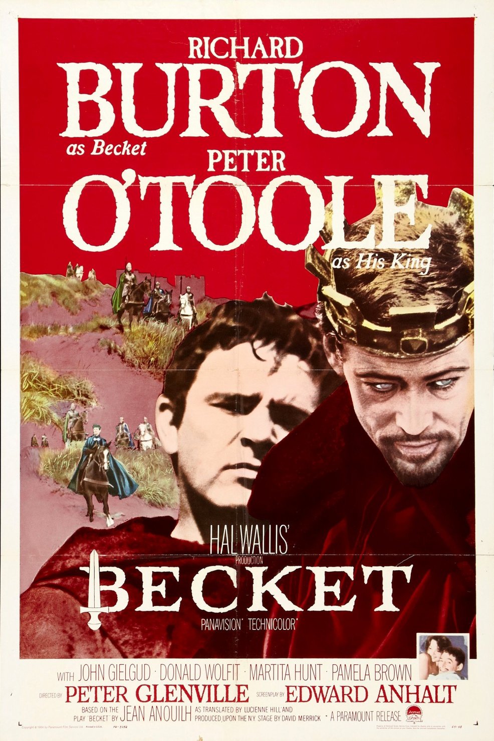 L'affiche du film Becket