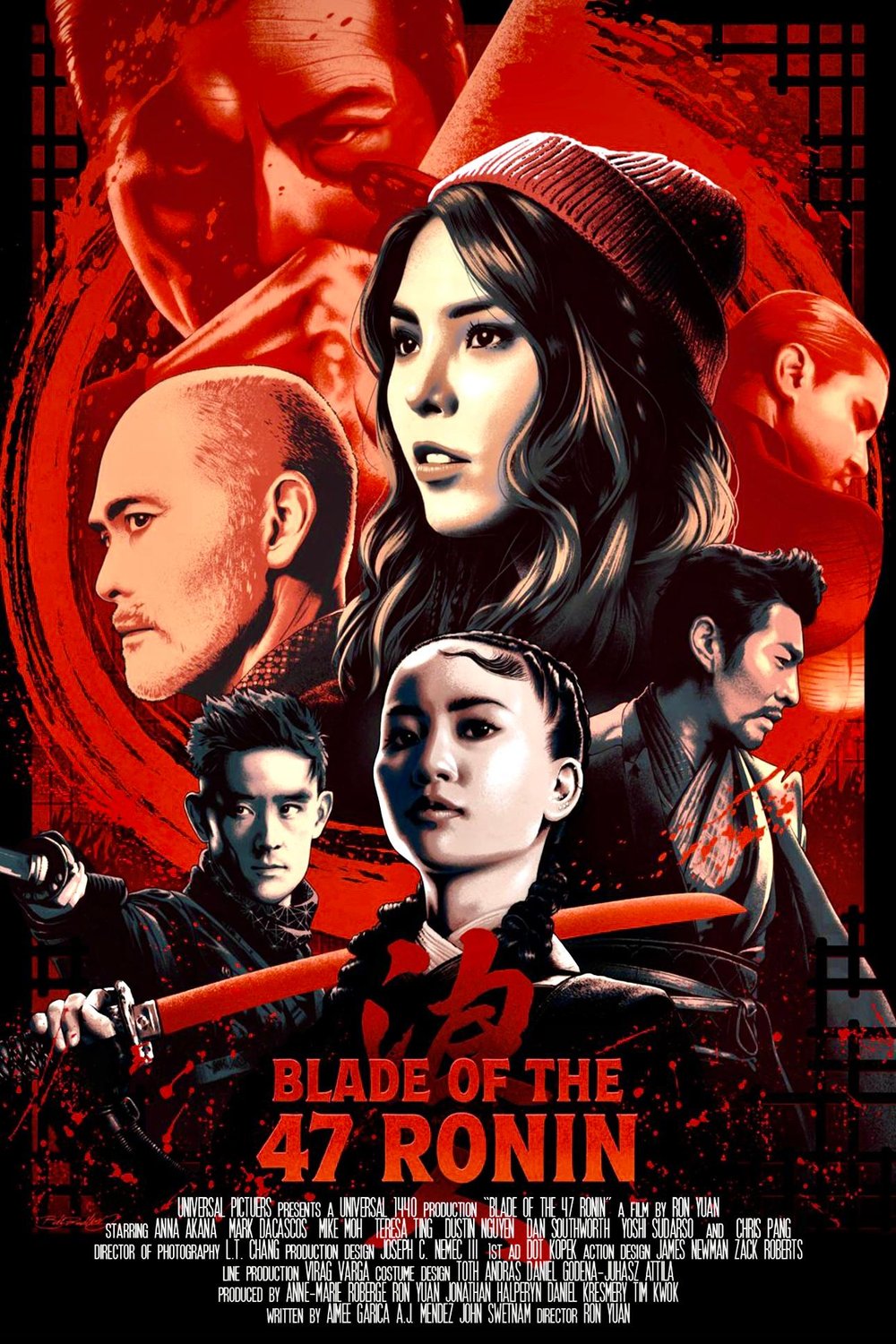 L'affiche du film Blade of the 47 Ronin