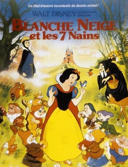 L'affiche du film Blanche-Neige et les sept nains
