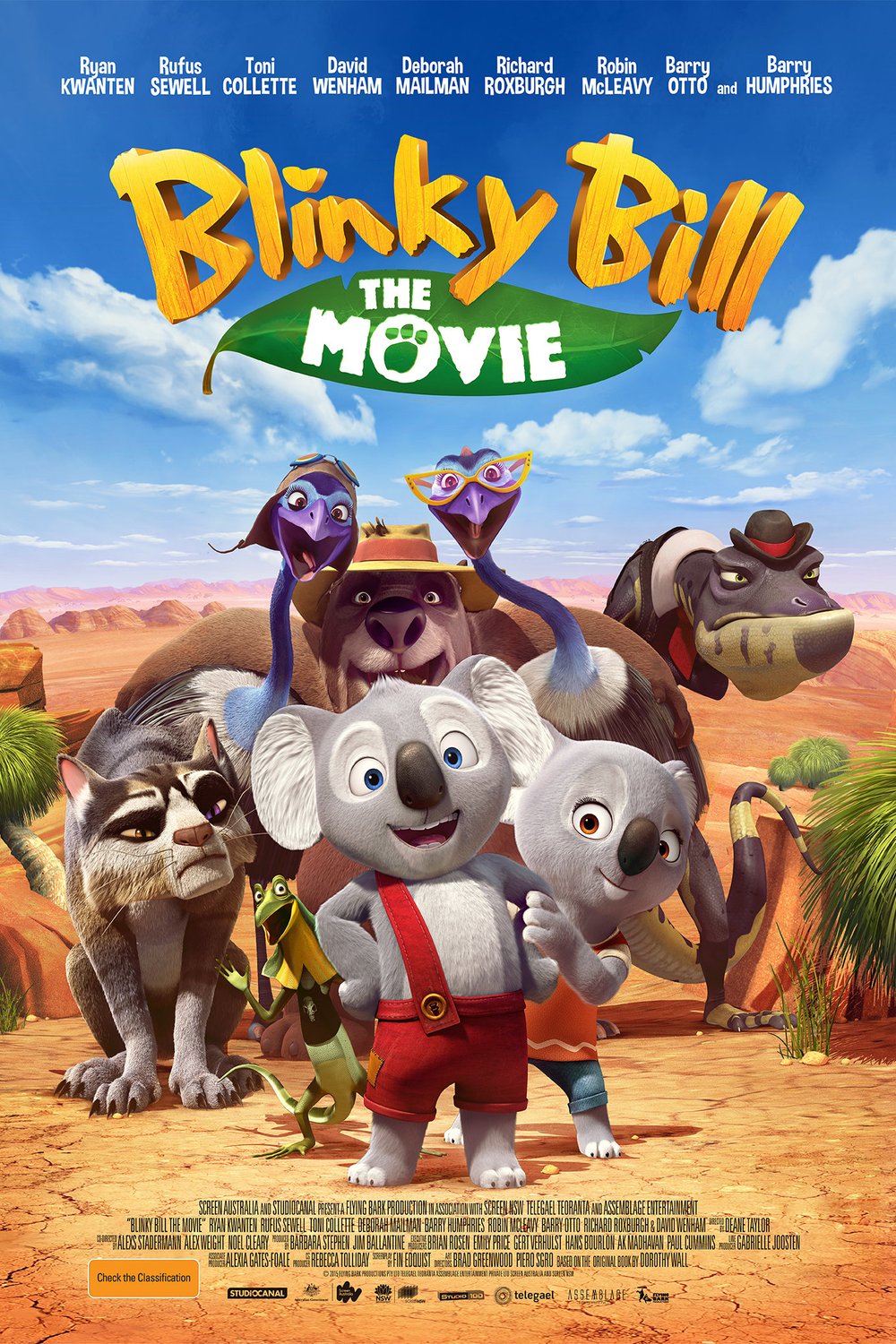 L'affiche du film Blinky Bill the Movie