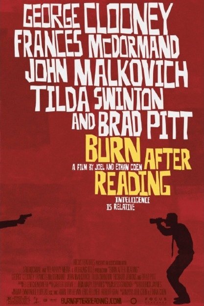 L'affiche du film Burn After Reading