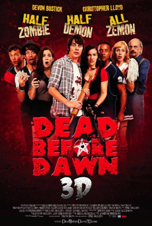 L'affiche du film Dead Before Dawn 3D