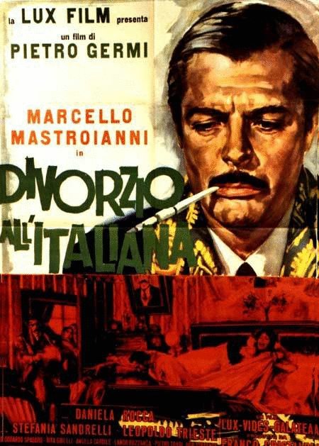 L'affiche originale du film Divorzio all'italiana en italien