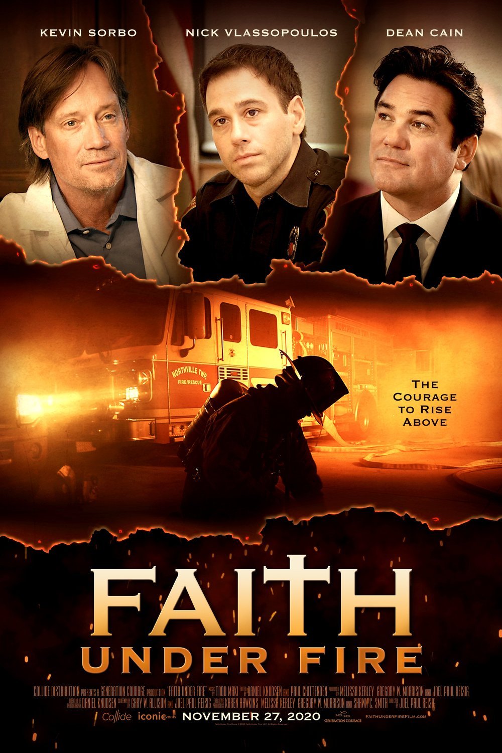 L'affiche du film Faith Under Fire