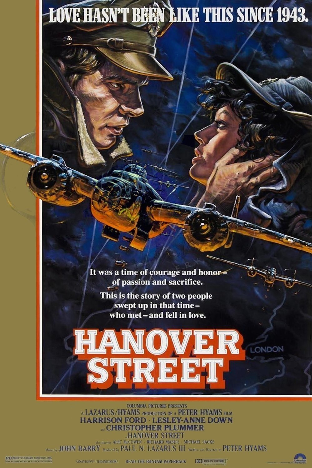 L'affiche du film Hanover Street
