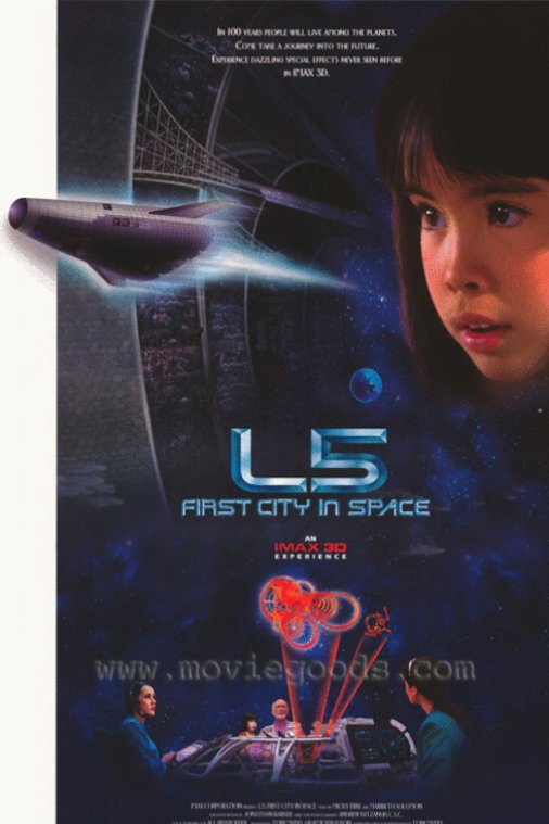 L'affiche du film L5: First City in Space