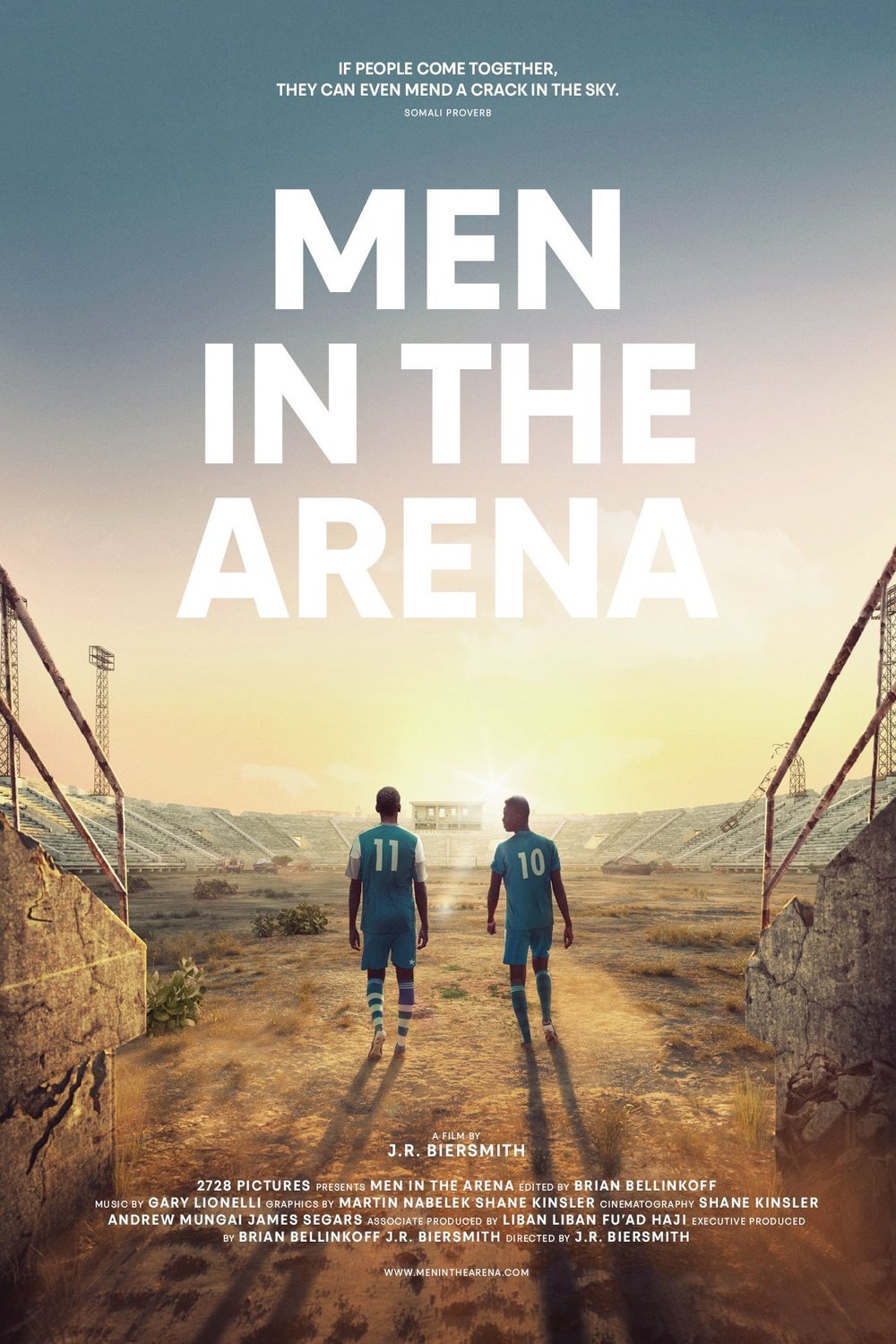 L'affiche du film Men in the Arena